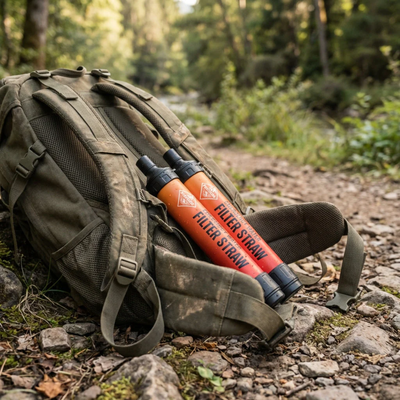 Kairo Emergency Water Survival Straw — Advanced Water Filter