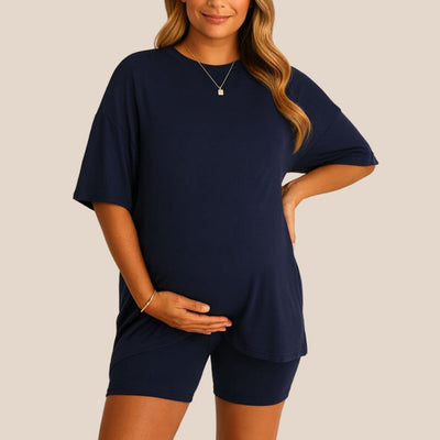 Two-Piece Maternity Summer Lounge Set