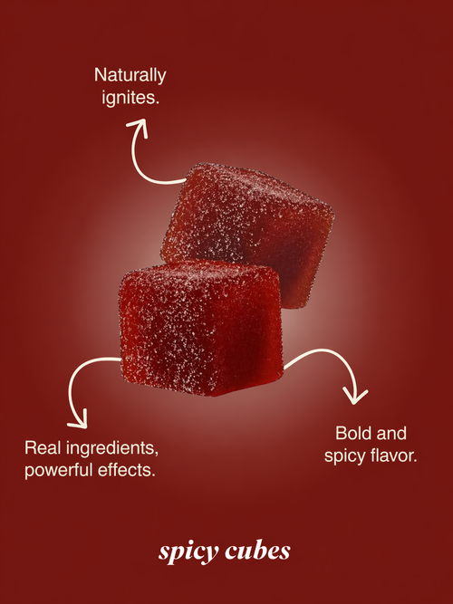 Spicy Cubes | Natural Aphrodisiac Chews