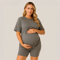 Two-Piece Maternity Summer Lounge Set