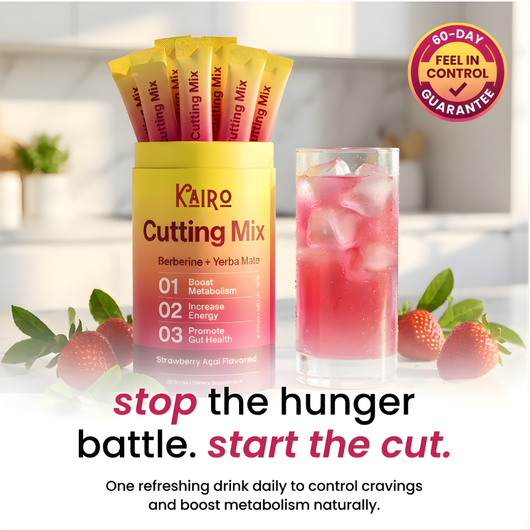 Kairo™ GLP-1 Cutting Mix Drink (Strawberry Açaí Flavour)