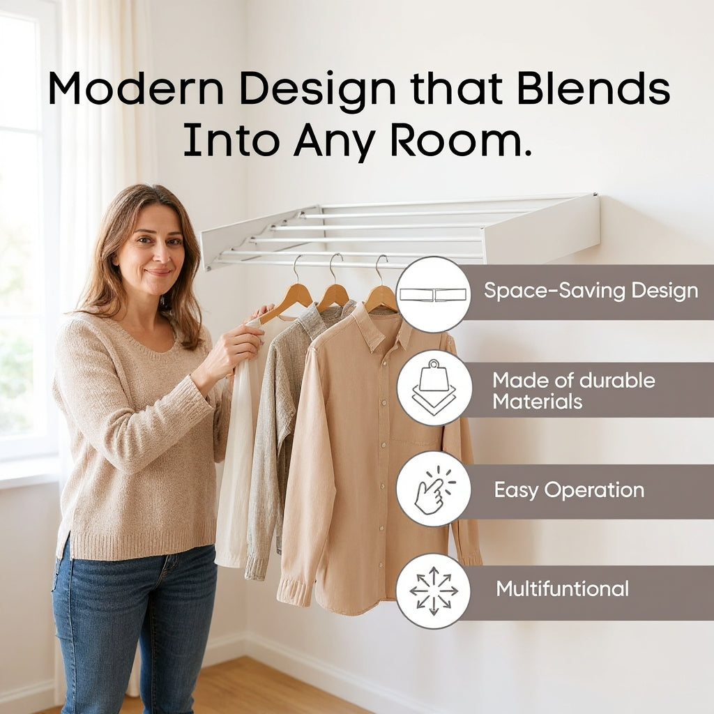 Foldable Space Saving Drying Rack