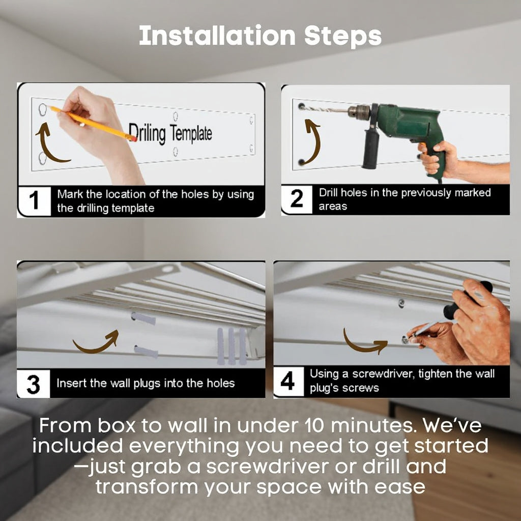 Foldable Space Saving Drying Rack